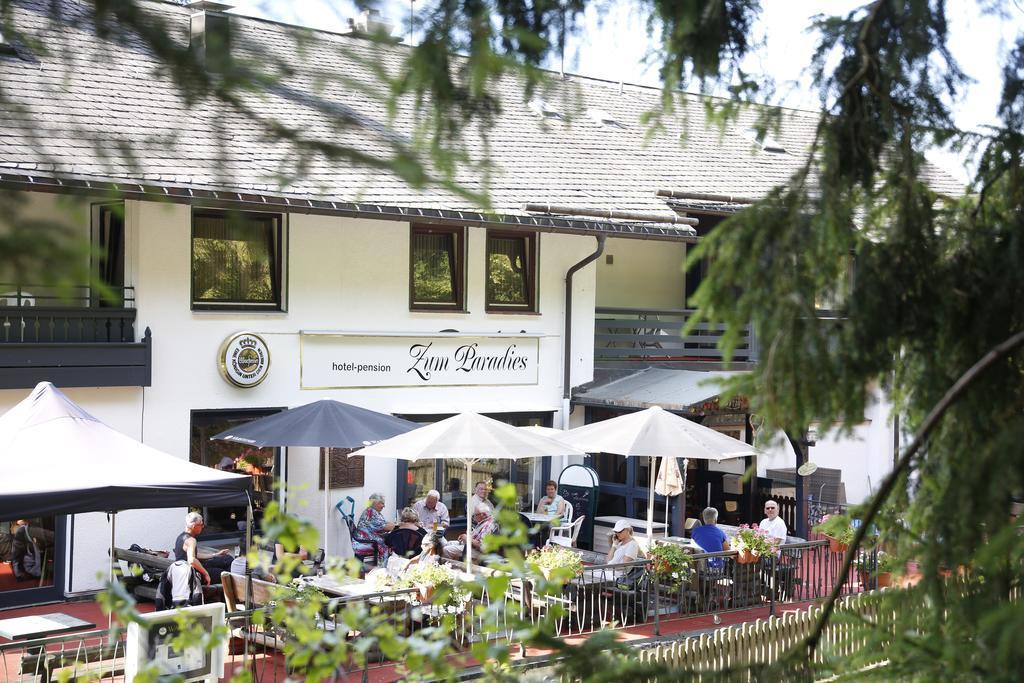 Hotel-Pension Zum Paradies Willingen  Ngoại thất bức ảnh